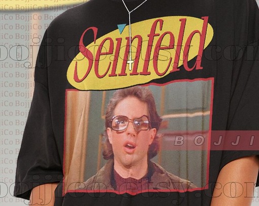 Jerry Seinfeld Movie Shirts, Jerry Seinfeld Vintage Shirt, Homage Tshirt, Fan Tees, Retro 90s Sweater - Image 2