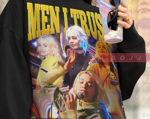 Jessy Caron Men I Trust Homage Sweatshirt - Quebecois Indie Band Jumper and Vintage Sweater - Image 4