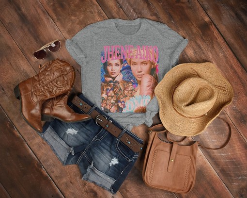 Jhene Aiko Vintage Unisex Tee - Retro Queen of RNB Souled Out - Image 3