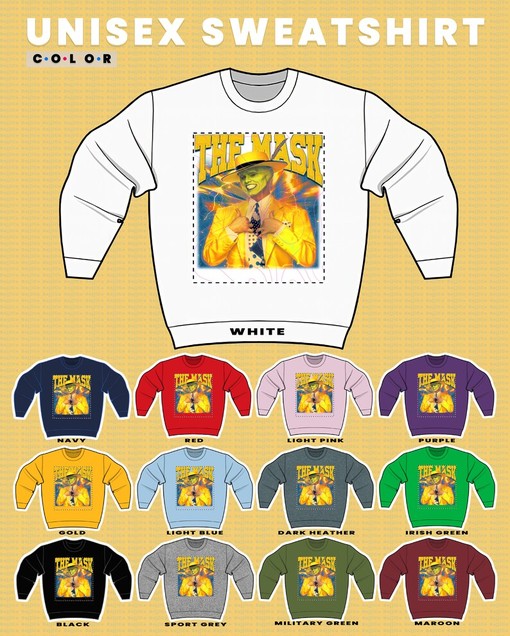 Jim Carrey The Mask Sweatshirt, Comedian Homage Sweater, Truman Show Tee, Funny Movie Shirts - Image 3