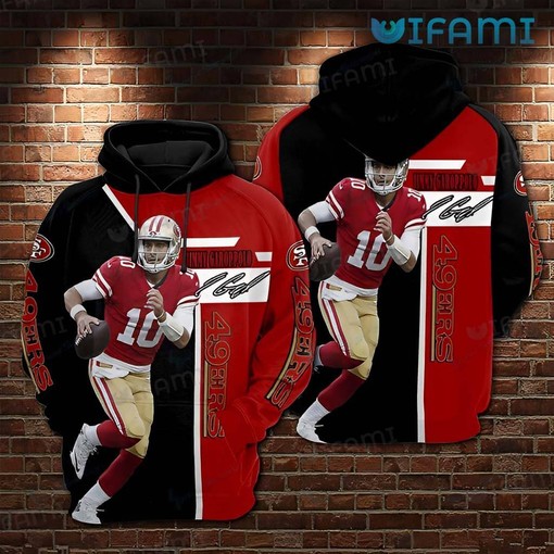 Jimmy Garoppolo 3D The Curse Has Been Lifted Hoodie - San Francisco 49ers Gift