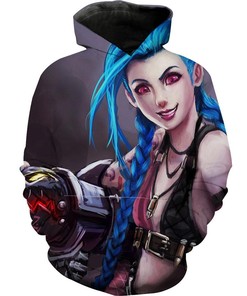 Jinx The Loose Cannon 3D Hoodie - Women's All Over Print Hoodies for Women
