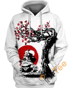 Jiraiya And Toad 3D Hoodie - Men's All Over Print Hoodies