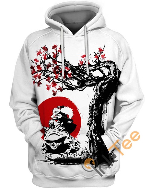 Jiraiya And Toad 3D Hoodie - Men's All Over Print Hoodies