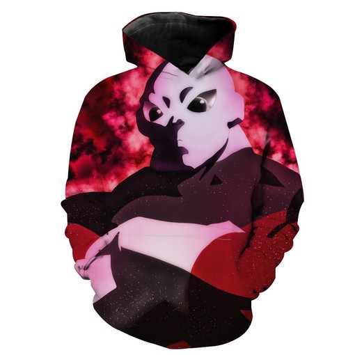 Jiren Dragon Ball Hoodie - 3D All Over Print Design with Quotes and Gators Logo