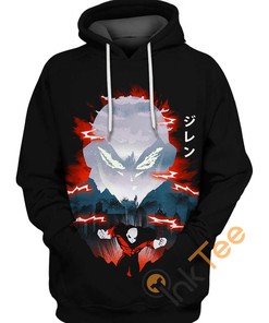 Jiren Dragon Ball Super Hoodie - 3D All Over Print Design with Quotes