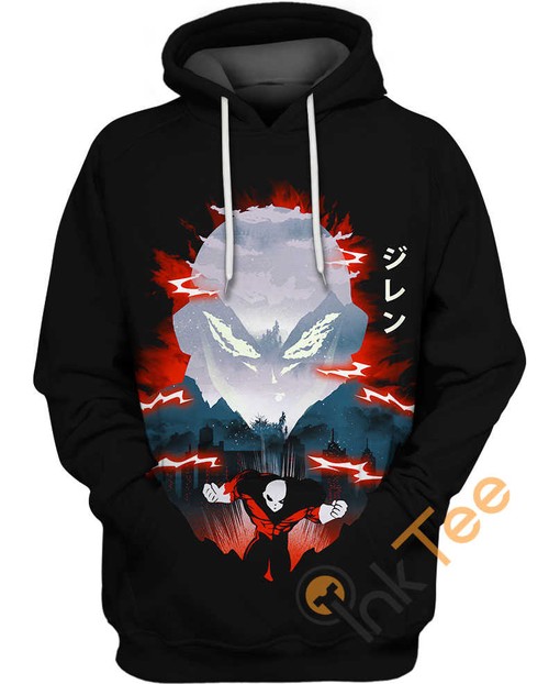 Jiren Dragon Ball Super Hoodie - 3D All Over Print Design with Quotes