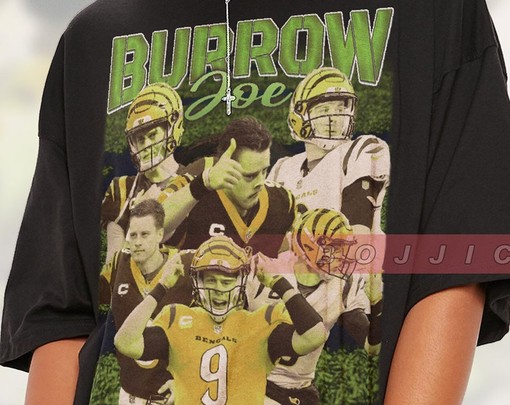Joe Burrow Vintage Tee, LSU Football Homage Shirt, Football Lover Fan Tees, Sports Merch Gift - Image 2