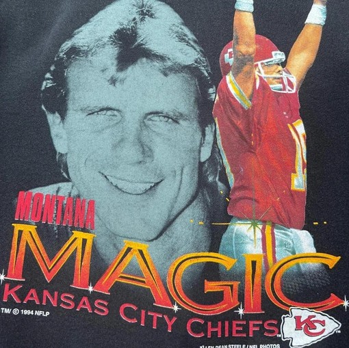 Joe Montana Kansas City Chiefs Vintage Style 1994 Sweatshirt T-shirt - Ideal Gift for Fans - NCAA shirts for men - Image 2