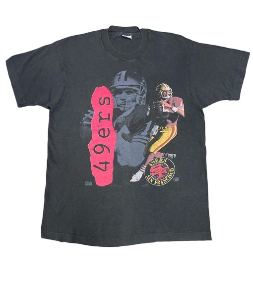 Joe Montana San Francisco 49ers NFL Sweatshirt T-shirt - Ideal Gift for Fans - Mens Sport Shirts