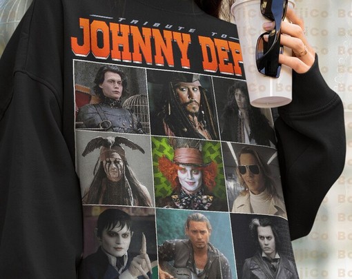 Johnny Depp Fans Gift, Paying Tribute with Justice Sweatshirt - Image 4