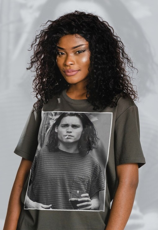 Johnny Depp Fans Gift with Photo Homage T-shirt for RottenBorn Trial