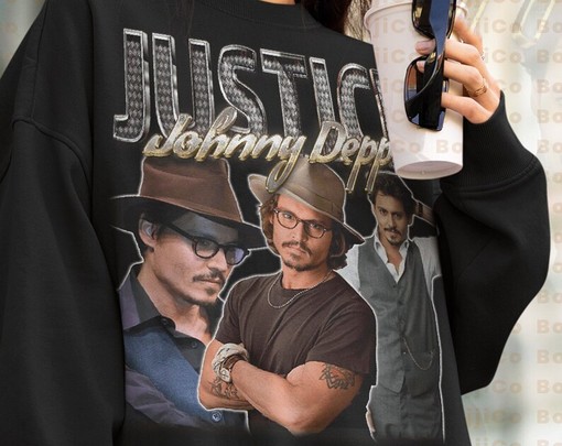 Johnny Depp Tribute Sweatshirt, Seeking Justice for RottenBorn Trial - Image 4
