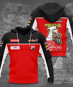 Join Aruba.It Racing with 3D Hoodie for MotoGP Fans