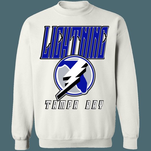 Join the Old School Charm with Tampa Bay Lightning Retro 90's NHL Sweatshirt Hoodie T-Shirt for Hockey Lovers