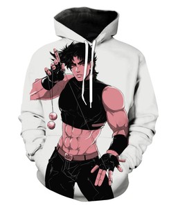 Jojo's Bizarre Adventure Joseph Joestar 3D Hoodie All Over Custom Print