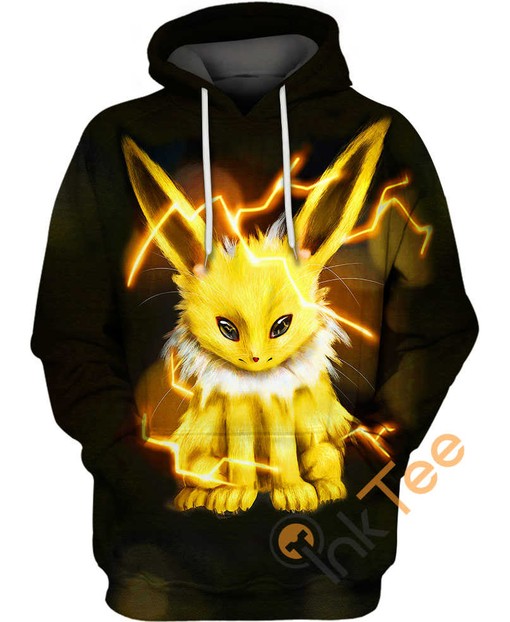 Jolteon Electric-Type 3D Hoodie - Unisex All Over Print Hoodies