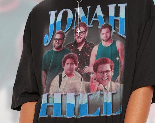 Jonah Hill Fans Gift with Vintage Tee for Comedy Fans - Image 2