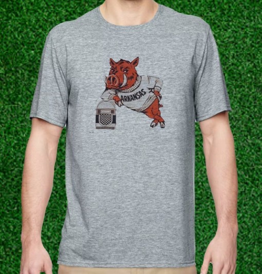 Jukebox Shirts: Arkansas Razorbacks for NCAA Fans