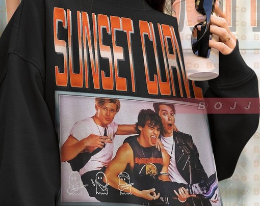 Julie And The Phantoms Sunset Curve Band Hoodie for Movie Shirts Collection - Image 4
