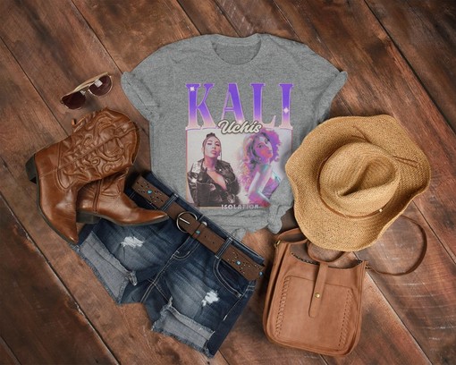 KALI UCHIS Shirt, Vintage Isolation Tee, Retro Telepatia Tee, Classic Movie T Shirts - Image 3