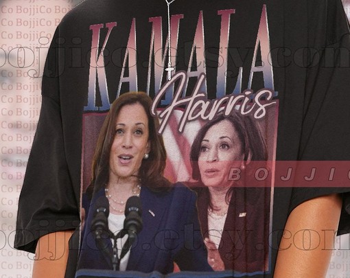 KAMALA HARRIS Shirt - Biden/Harris Campaign Tee, Movie Shirts for Women - Image 2
