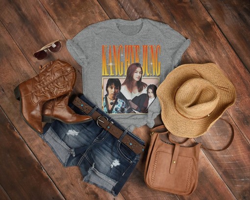KANG HYE JUNG Vintage Shirt, Homage Tee, Retro 90s Sweater, Film T-Shirt - Image 3