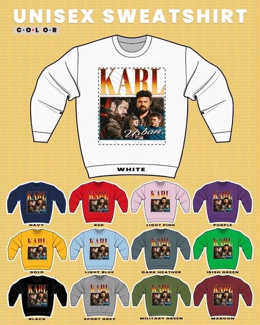 KARL URBAN Vintage Sweatshirt, Retro Homage Sweater, Thor Fan Tee, Movie Shirts for Men - Image 3