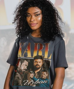 KARL URBAN Vintage Tee - Retro 90s Sweater for Fans