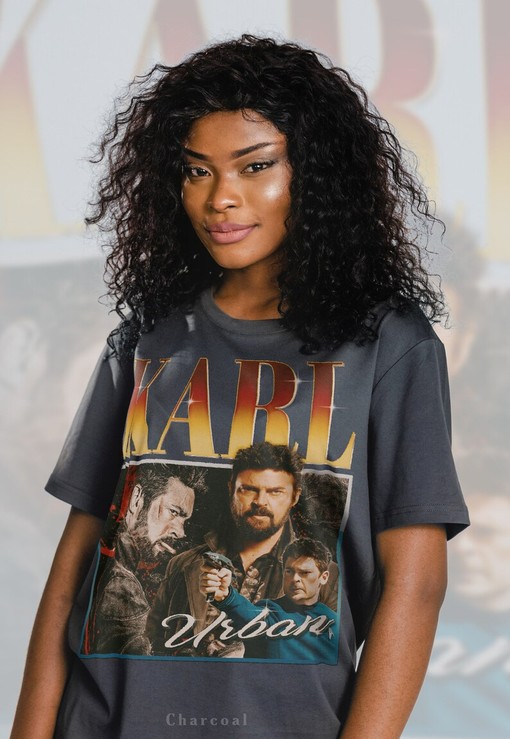 KARL URBAN Vintage Tee - Retro 90s Sweater for Fans