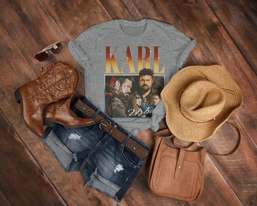 KARL URBAN Vintage Tee - Retro 90s Sweater for Fans - Image 3