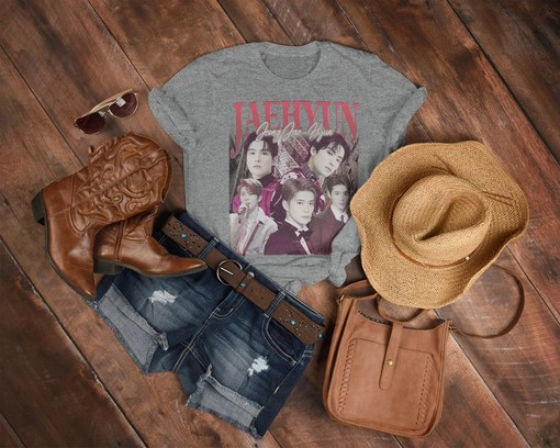 K-Pop Movie Shirts, Jaehyunn Lucas Jeong Yun-O Unisex Tees, Korean Pop Tshirt, Gan4aadara - All I Wanna Do - Image 3