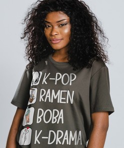 K-Pop Tea Boba Unisex Tee - South Korean Music Gift Shirt