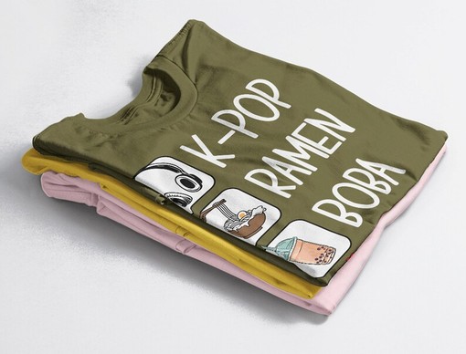 K-Pop Tea Boba Unisex Tee - South Korean Music Gift Shirt - Image 4