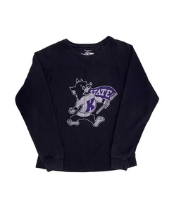 K-State University Vintage Style T-Shirt Sweatshirt for Sports Fans