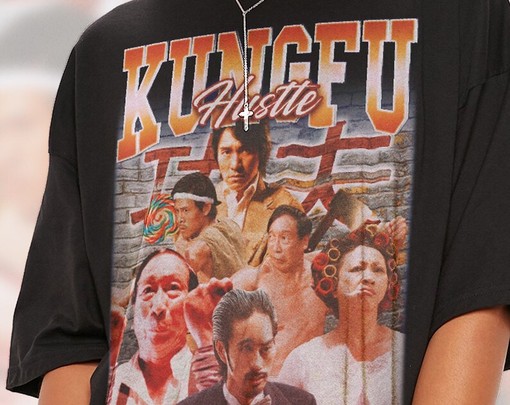 KUNG FU HUSTLE Shaolin Soccer Tee - Stephen Chow Movie Shirt - Image 2