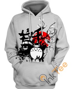 Kakashi Black and White 3D All Over Print Hoodie for Naruto Fans in Graphic Design