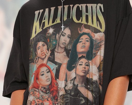 Kali Uchis Fan Shirt, Vintage Isolation Tee, Telepatia Shirt for Men, Funny Movie Shirts - Image 2