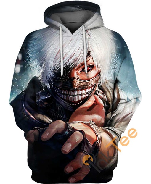 Kaneki Kun 3D Anime Hoodie