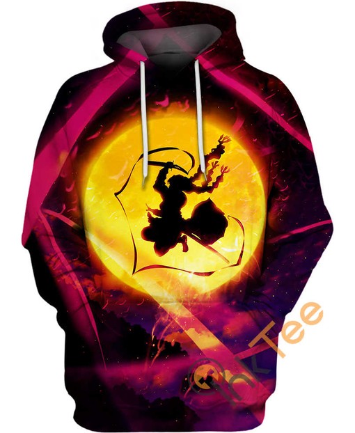 Kanroji Mitsuri Love Pillar Demon Slayer All Over Print 3D Hoodie