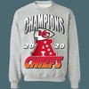Kansas City Chiefs 2020 AFC Champions NFL American Football Lover Sweatshirt Hoodie with Classic Design