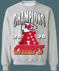 Kansas City Chiefs 2020 AFC Champions NFL American Football Lover Sweatshirt Hoodie with Classic Design