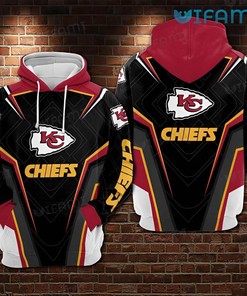 Kansas City Chiefs 3D Hoodie with Armor Design: Perfect for the Ultimate Fan