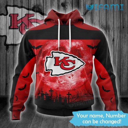 Kansas City Chiefs Graveyard Halloween 3D Hoodie: A Unique Fan Choice