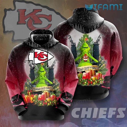 Kansas City Chiefs Hoodie 3D Gucci Pattern for Fans with All Over Print Design