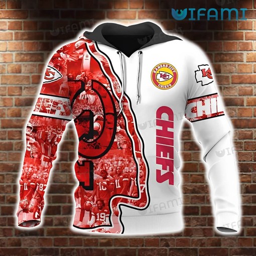 Kansas City Chiefs Logo All Over Print Hoodie: Wear Your Team Proudly