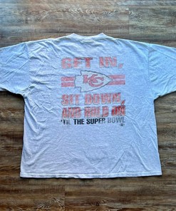 Kansas City Chiefs Super Bowl Caricature Xplosion 1994 NCAA Shirts Sweatshirt T-shirt
