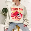 Kansas City Football Team Vintage Sweatshirt for NFL Fans