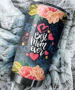 Kansas City Royals Best Mom Ever Flower Edition Personalized Tumbler - Sports Tumbler 20oz