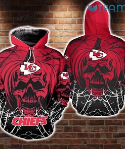 Kansas City Royals MLB 3D All-Over Print Skull Zipper Hoodie for Men and Women